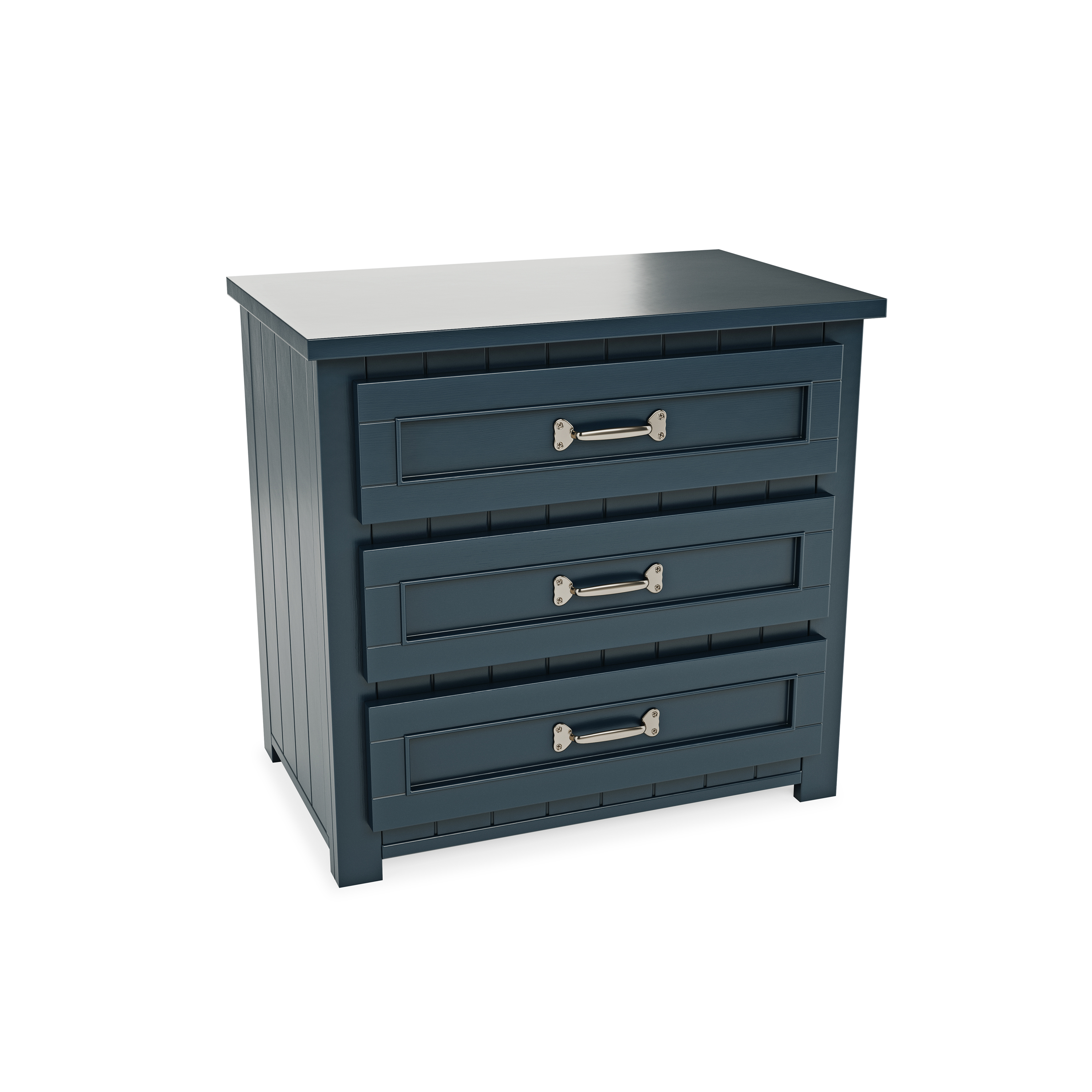 Broadway 3 Drawer Nightstand Domusvitadesign